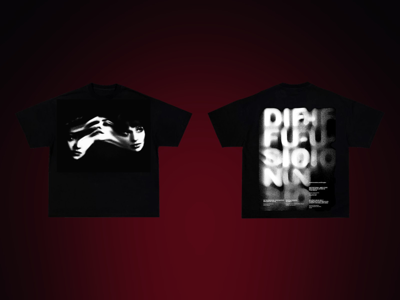 DIFFUSION Black Tee
