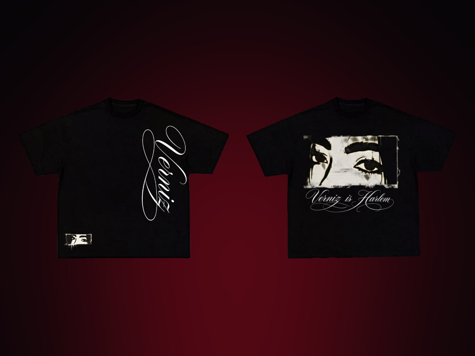 Verniz Eyes Black Tee