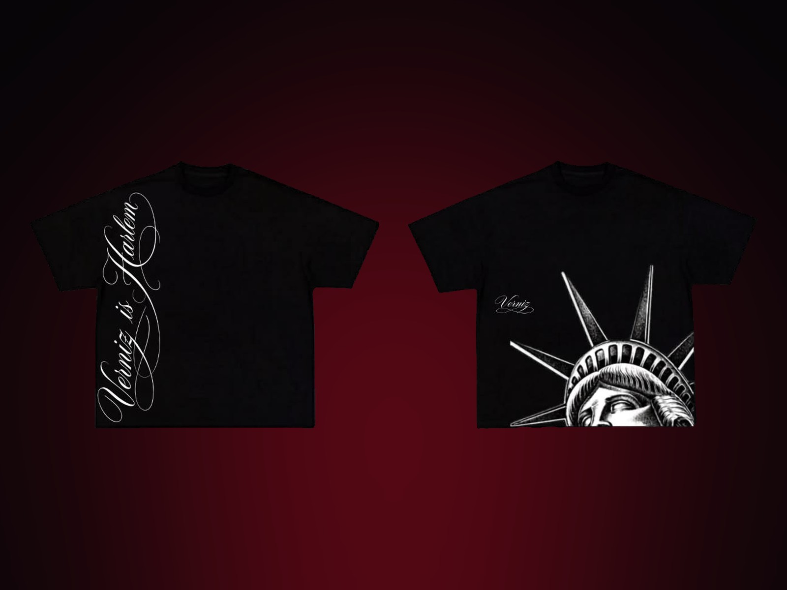 Verniz Liberty Black Tee