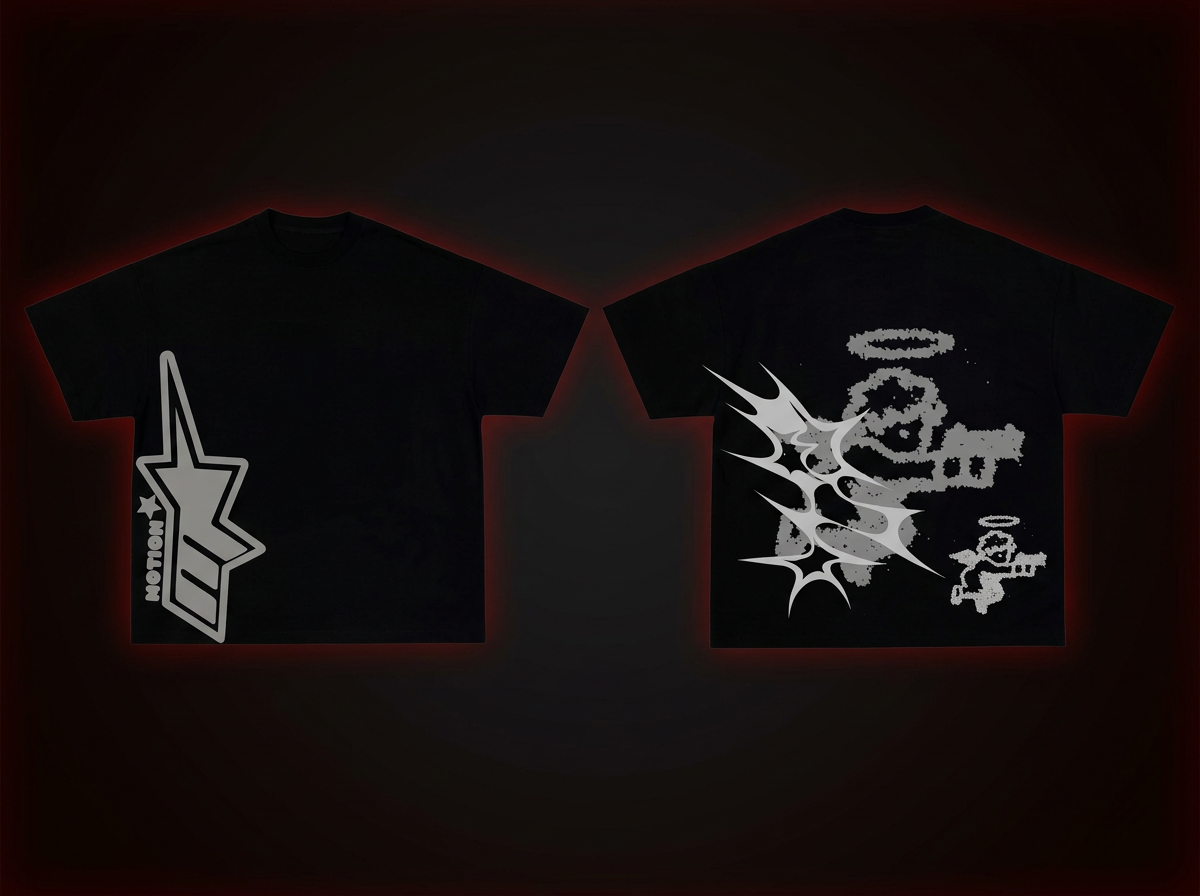 Motion Star Black Tee